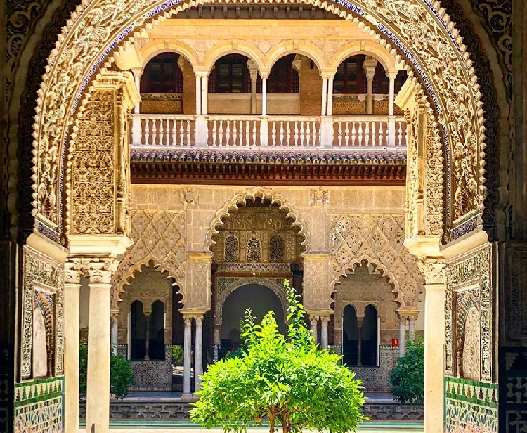 Patio Alcazar entradas Sevilla