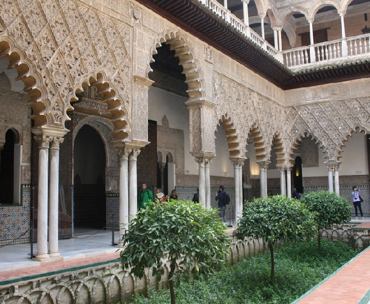 Santa cruz e alcazar Siviglia