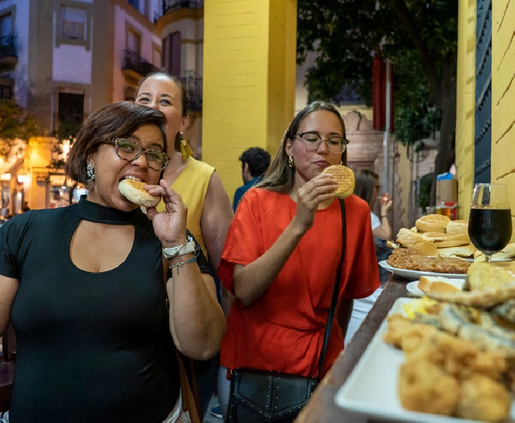 Tour gourmet di tapas & vini Siviglia